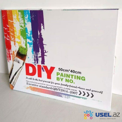 Набор для рисования на холсте / Картина по номерам DIY Painting